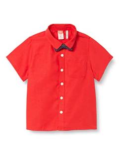 Koton Baby - Jungen Short Sleeve Bowtie Shirt, Red (420), 24-3 Jahre EU von Koton