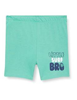 Koton Baby - Jungen Slogan Printed Cotton Shorts, Green (750), 6-9 Monate EU von Koton