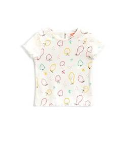 Koton Baby - Mädchen Fruit Printed Short Sleeve T-Shirt T Shirt, Ecru Design (03e), 9-12 Monate EU von Koton