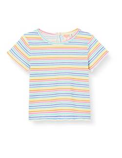 Koton Baby - Mädchen Striped Short Sleeve T-Shirt T Shirt, White Stripe (01l), 9-12 Monate EU von Koton