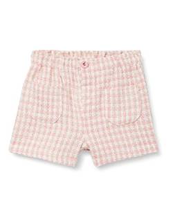 Koton Baby - Mädchen Tweed Mini Pocket Detail Elastic Waistband Shorts, Pink Check (2c7), 3-4 Jahre EU von Koton