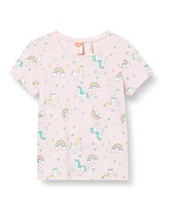 Koton Baby - Mädchen Unicorn Printed Crew Neck Short Sleeve T-Shirt Cotton T Shirt, Pink Design (2d7), 12-18 Monate EU von Koton