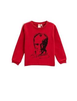 Koton Babyboy Atatürk Printed Sweatshirt Crew Neck von Koton