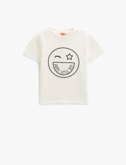 Koton Babyboy Short Sleeve Crew Neck T-Shirt Printed von Koton