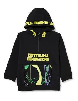 Koton Boys Long Sleeve Zipper Detail Printed Hoodie von Koton