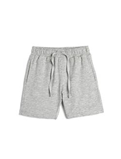 Koton Boyss Basic Drawstring Pockets Cotton Shorts, Grey (023), 5-6 Jahre EU von Koton