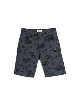 Koton Boyss Chino Floral Printed Pockets Cotton Shorts, Marine Design (7d2), 5-6 Jahre EU von Koton