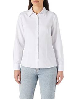 Koton Damen Long Sleeve Basic Shirt, White (000), 44 EU von Koton