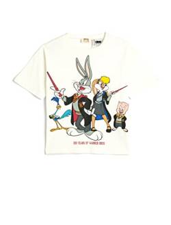 Koton Girls Bugs and Lola Bunny T-Shirt Licenced Short Sleeve Crew Neck Cotton von Koton