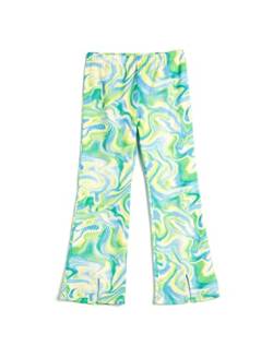 Koton Girls Flare Trousers Psychedelic Patterned Slit Detail von Koton