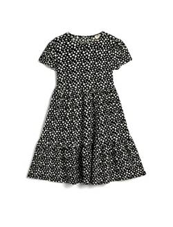 Koton Girls Floral Dress Short Sleeve Round Collar Midi Relax Cut von Koton