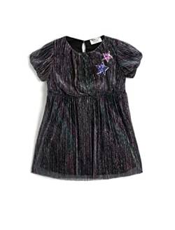 Koton Girls Gleamy Tulle Dress Short Puff Sleeve Star Sequined Detail Lined von Koton