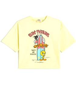 Koton Girls Sylvester and Tweety T-Shirt Licenced Short Sleeve Printed Cotton von Koton