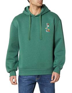 Koton Herren Dragon Embroided Hoodie Sweatshirt, Green (750), M EU von Koton