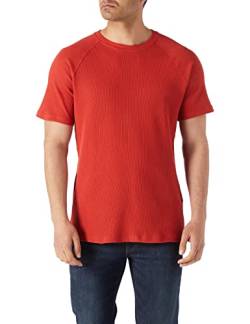Koton Herren Raglan Sleeve Basic T-Shirt T Shirt, Terracotta (Km1), 3XL EU von Koton