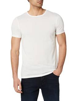 Koton Herren Standart Fit Basic T-Shirt T Shirt, White (000), XXL EU von Koton