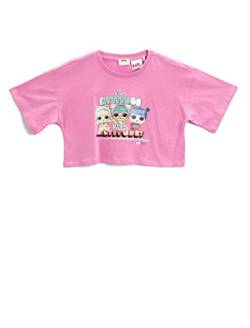 Koton Mädchen LOL Licensed Printed T-Shirt Cotton T Shirt, Pink (260), 5-6 Jahre EU von Koton