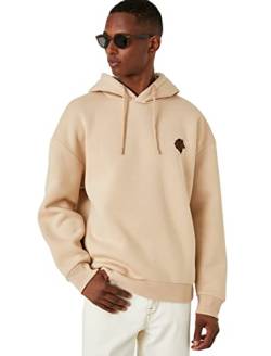 Koton Men Basic Embroidered Hoodie von Koton