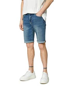 Koton Men Bermuda Denim Shorts Folded Leg Cotton Pocket Detailed von Koton