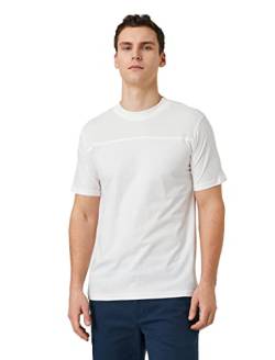 Koton Men Crew Neck T-Shirt Short Sleeve Seam Detailed von Koton