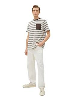 Koton Men Crew Neck T-Shirt Tissued Pocket Detailed Short Sleeve von Koton