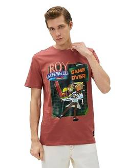 Koton Men Rick and Morty T-Shirt Licensed Printed von Koton