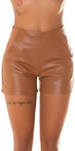 Koucla Kunstleder High Waist Shorts M von Koucla