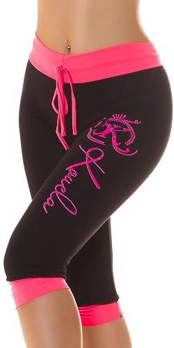 Koucla Trendy Sport Fitness Hose mit Schriftzug S von Koucla