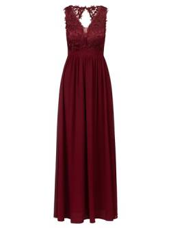 Kraimod Women's Kleid Dress, Bordeaux, 38 von Kraimod