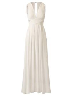 Kraimod Women's Kleid Dress, weiß, 40 von Kraimod