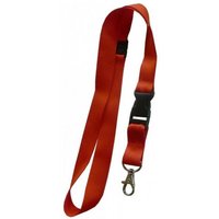 Kranholdt Schlüsselanhänger Umhängeband / Lanyards mit Sicherheitsbruchstelle (100-tlg), mit drehbarem Karabinerhaken und Steckschnalle von Kranholdt