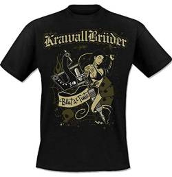 Krawallbrüder - Blut & Tinte, T-Shirt [schwarz] Größe 4XL von Krawallbrüder