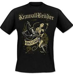 Krawallbrüder - Blut & Tinte, T-Shirt [schwarz] Größe XXXL von Krawallbrüder