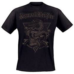 Krawallbrüder - Unbequem seit 1993, T-Shirt [schwarz] Größe 4XL von Krawallbrüder