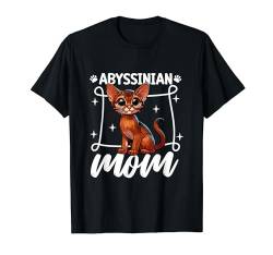 Abessinier Mama T-Shirt von Kreative Abessinier Designs