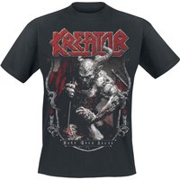 Kreator T-Shirt - Hate Über Alles Crest - S bis 3XL - für Männer - Größe L - schwarz  - EMP exklusives Merchandise! von Kreator