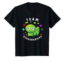 Kinder Krippenkind Shirt I Team Kinderkrippe I Krippenkind Geschenk T-Shirt von Krippenkind Shirt Kinderkrippe Start Raupen Tshirt