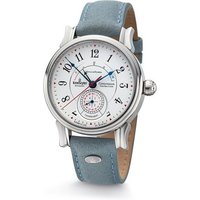 Kronsegler Automatikuhr Conquistador Herrenuhr m. Gangreservenanzeige, Zeigerdatum, Lederband von Kronsegler