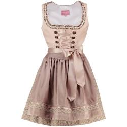 Krüger Dirndl Mini Dirndl Leonita rosa 416165-050-23, Gr.38 Damen von Krüger Dirndl