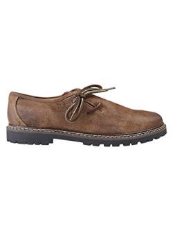 Krüger Herren Trachten Haferlschuhe, Modell: Bruno, Art.-Nr. 009552-0-0007, 41, von Krüger