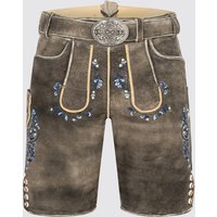 Lederhose Pino mit Gürtel von Krüger