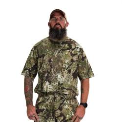 Kryptek Herren Standard Stalker Kurzarm Jagdshirt 100% Baumwolle Stealthy Camo Tee Übergang X-Large von Kryptek