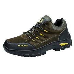 Herren Wanderschuhe Comfort Fit Trekking Outdoor Sommer Trekkingschuhe Hiking Schuhe Wasserdicht Sport Leicht Atmungsaktiv Bergschuhe Wanderstiefel Rutschfeste Breite Füße Wanderschuhe Kletterschuhe von Kswlwccpp