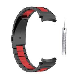 Kuashidai Ersatz-Metallarmband kompatibel mit Samsung Galaxy Watch 4 – Classic 40/44 mm & 46 mm/42 mm, Edelstahlarmband für Damen und Herren von Kuashidai