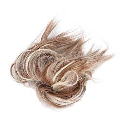 Zerzauste Hochsteckfrisur Haarknoten, Fügen Sie Haarvolumen Hinzu Modische Unordentliche Haarknotenverlängerungen in Verschiedenen Längen für den Alltag für Mädchen (Q17-13H613#) von Kufoo