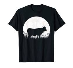 Schlaf Pyjama Schlafanzug Nachthemd Kuh Geschenk T-Shirt von Kuh Langschläfer Morgenmuffel Geschenkidee