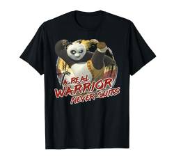 Kung Fu Panda 2 Po A Real Warrior Never Quits Action Pose T-Shirt von Kung Fu Panda