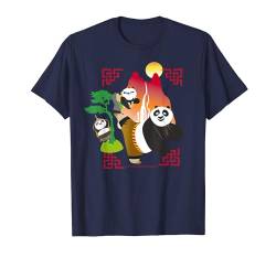 Kung Fu Panda Po And Bao Training Sunset T-Shirt von Kung Fu Panda