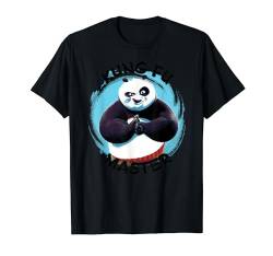 Kung Fu Panda Po Kung Fu Master Paint Smear Portrait T-Shirt von Kung Fu Panda