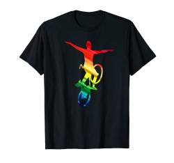 Kunstrad - Artistic Cycling - Bunt - Regenbogen T-Shirt von Kunstrad Fans